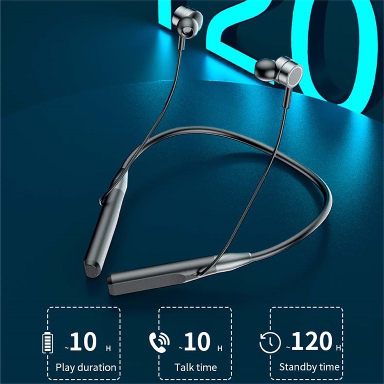 Bluetooth langattomat kuulokkeet (Musta)