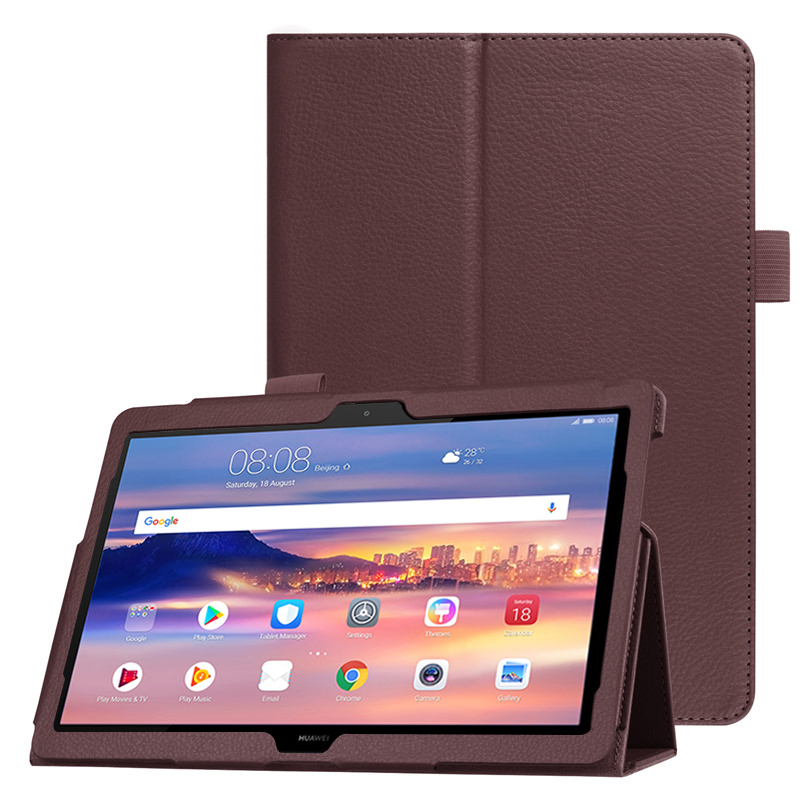 Huawei MediaPad T5 10 suojakotelo, ruskea
