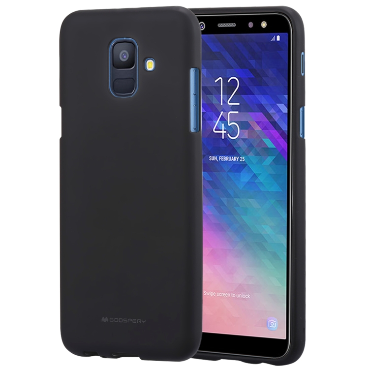 Samsung Galaxy A6 (2018) pehmeä TPU-suojakotelo (Musta)