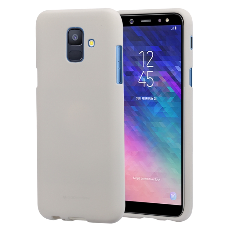 Samsung Galaxy A6 (2018) pehmeä TPU-suojakotelo (Harmaa)