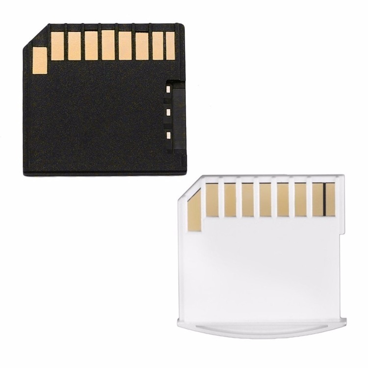 MacBook Air / Pro MiniDrive Micro SD / TF / SD-sovitin (Valkoinen)