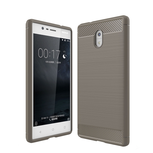 Nokia 3 suojakuori, harmaa