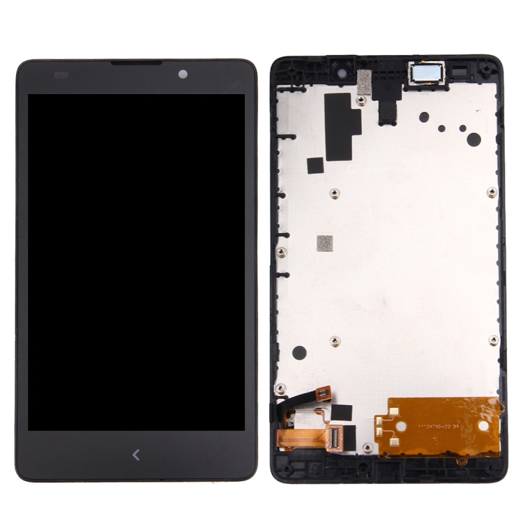 Nokia XL LCD näyttö ja kosketusnäyttö (musta)