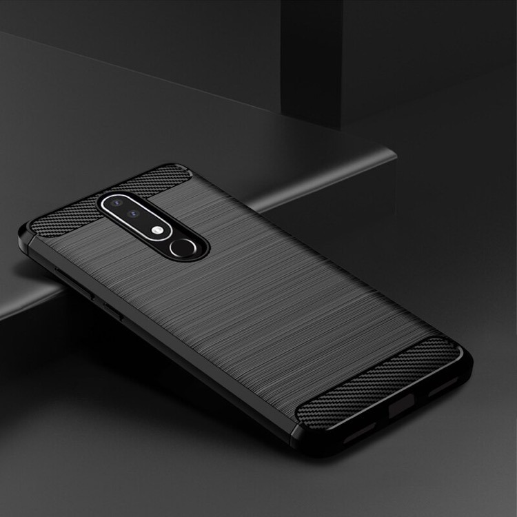 Suojakotelo Nokia 8 -puhelimelle -Musta
