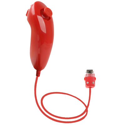 Wii Nunchuck apuohjain, punainen