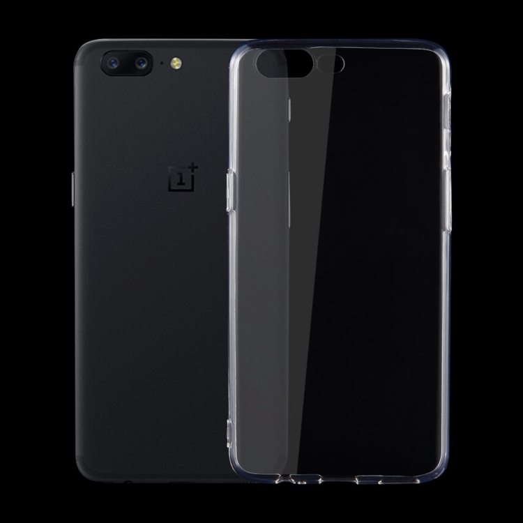 OnePlus 5 ultra-slim 0.75mm suojakuori (läpinäkyvä)