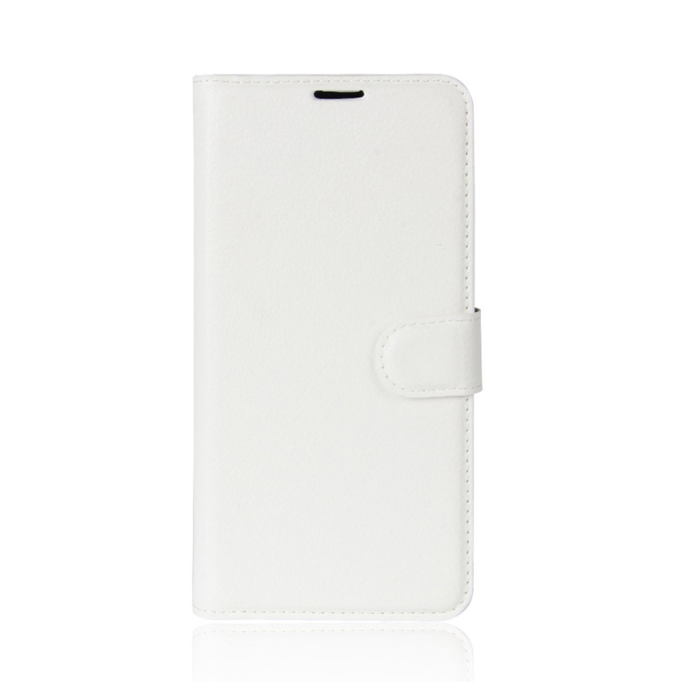 Nahkainen suojakotelo OnePlus 5T , valkoinen