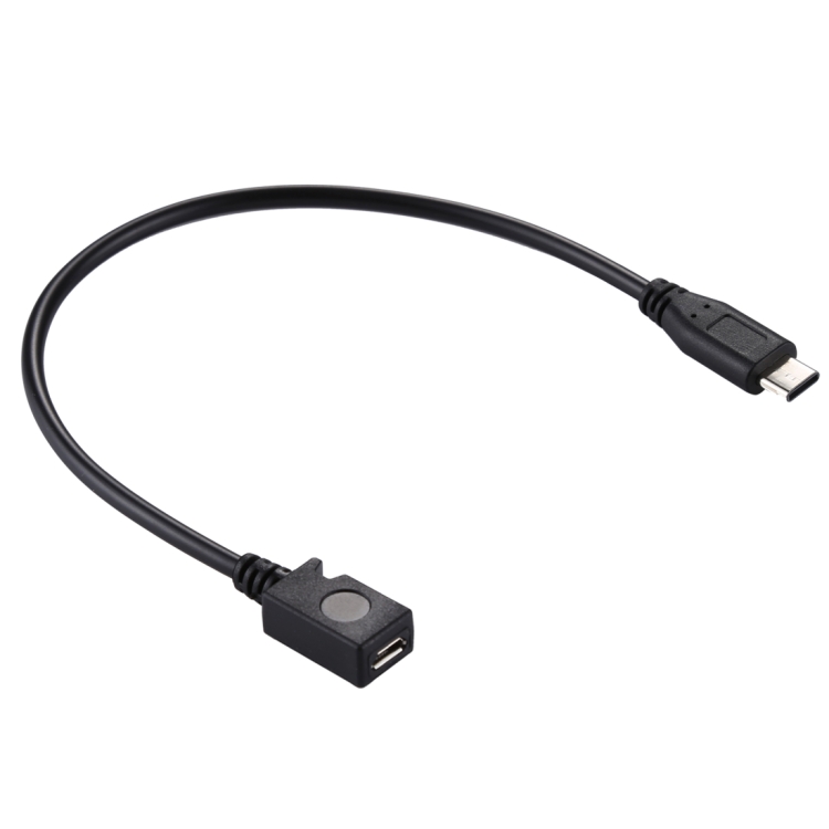 MicroUSB ‐ USB-C adapteri, 10 cm