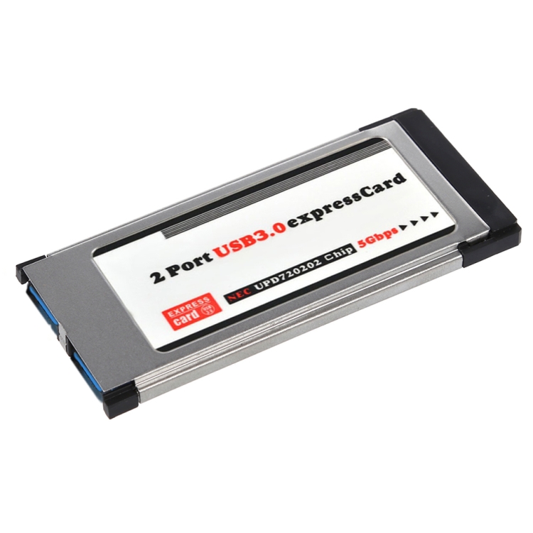 ExpressCard/34-lisäkortti, 2 × USB 3.0