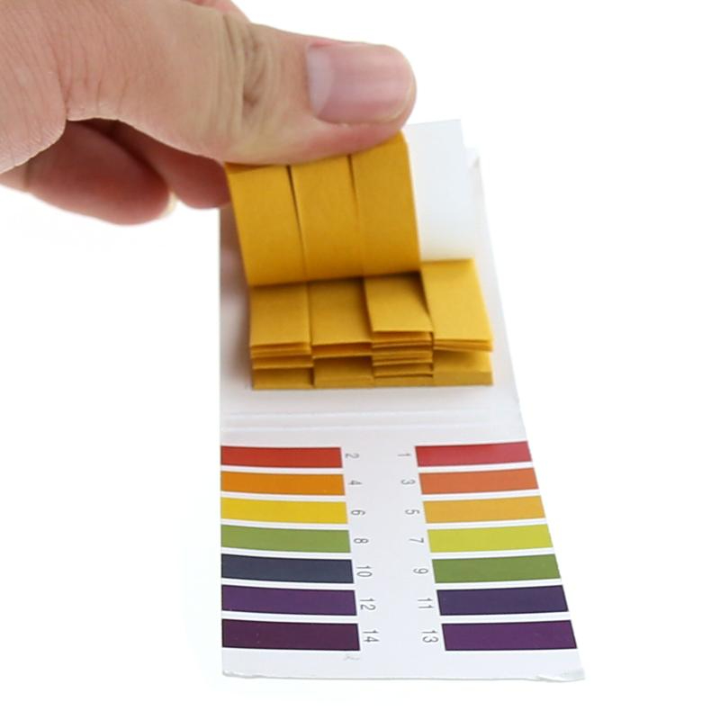 PH:n testipaperia, alkalinen happamuusmittausanalyysi, 80 kpl:tta