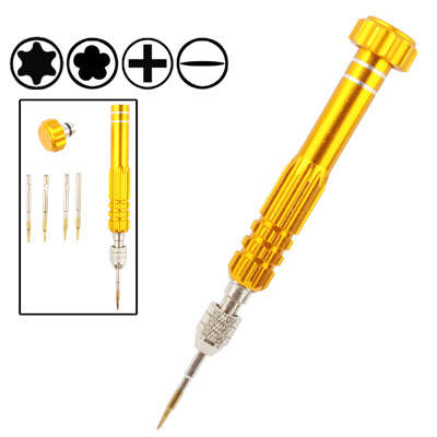 Gold Series 5-in-1 luistamaton T5 / T6 -ruuvimeisseli