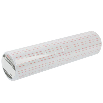 Hinnoittelulaitteen etiketti 21.5 x 12 mm (10 rulla)