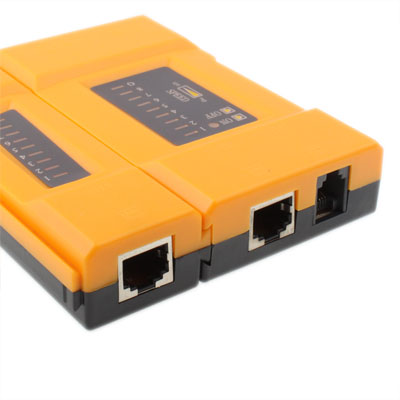RJ45/RJ11 verkko- ja puhelinkaapelitesteri