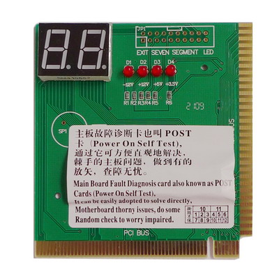 Tietokoneen PCI-diagnostiikkakortti