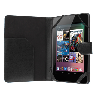 Tablet / eReader 7 tuumaa FlipTop nahkainen kotelo