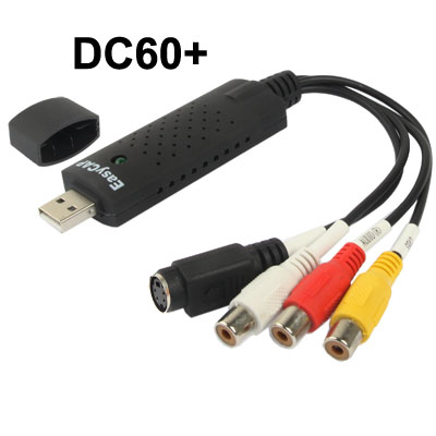 USB 2.0 DC60+ videokaappari editiointiohjelmistolla
