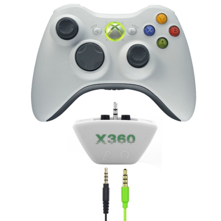 Xbox 360 Headset Adapteri, musta