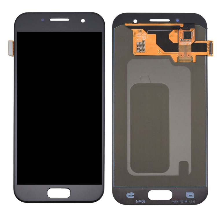 Samsung Galaxy A3 (2017) LCD näyttö ja kosketusnäyttö (musta)