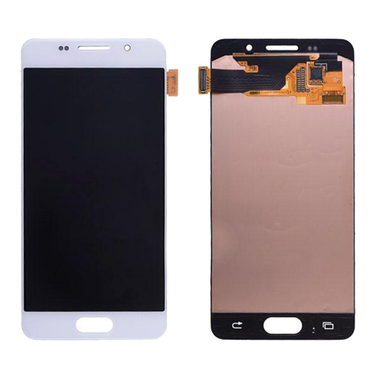 Samsung Galaxy A3 (2016) LCD näyttö ja kosketusnäyttö (valkoinen)