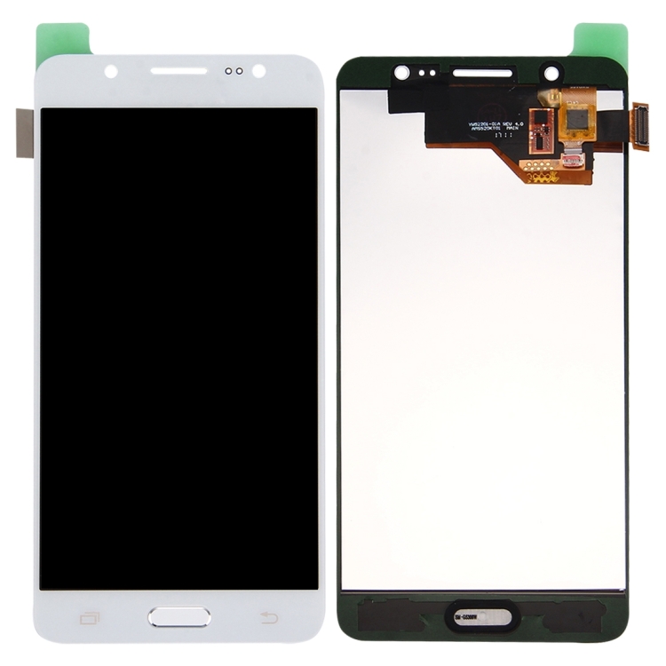 Samsung Galaxy J5 (2016) TFT LCD näyttö ja kosketusnäyttö (valkoinen)