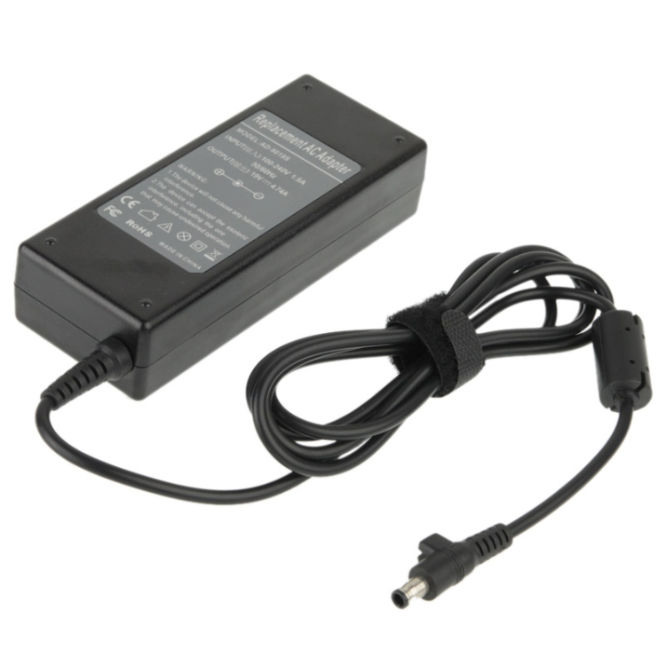 Samsung-kannettavan yhteensopiva virtalähde/laturi 19 V 4,74 A 90 W, liitin 5,5 × 3,0 mm