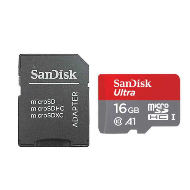 SanDisk Ultra SDHC 16 Gt -muistikortti, Class 10, 48 Mt/s