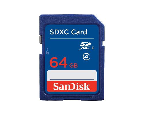 SanDisk 64 Gt SDXC -muistikortti, Class 4