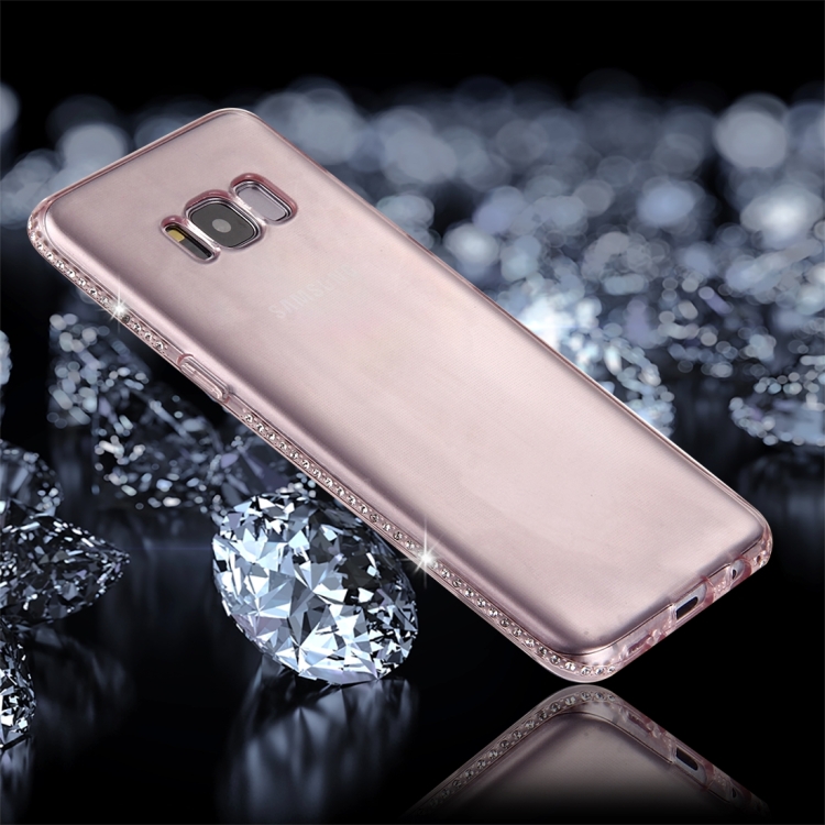 Samsung Galaxy S8 suojakuori, vaaleanpunainen