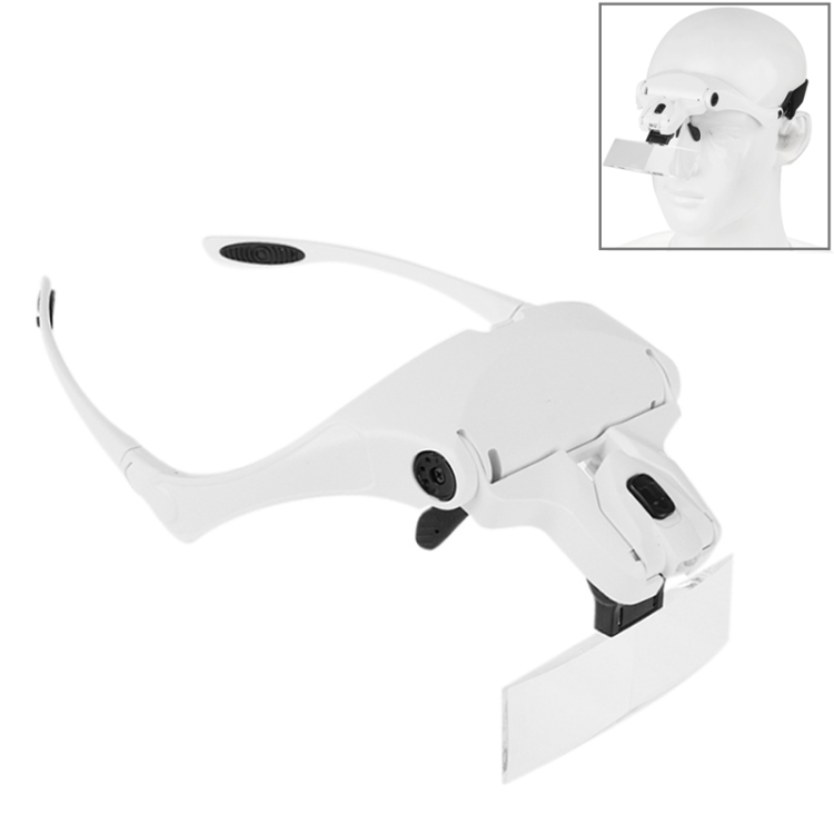 Suurennuslasi LED-valolla, 10X, 15X, 20X, 25X