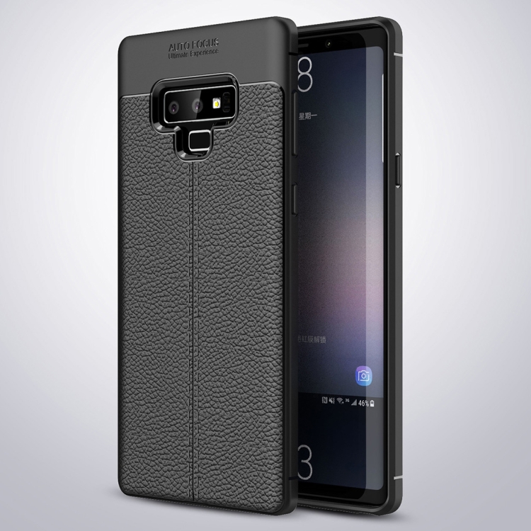 Samsung Galaxy Note 9 iskunkestävä TPU-kotelo (Musta)
