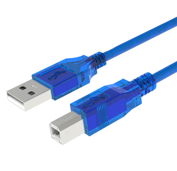 USB 2.0 kaapeli A-B u-u, 1.5 m kirjotinkaapeli