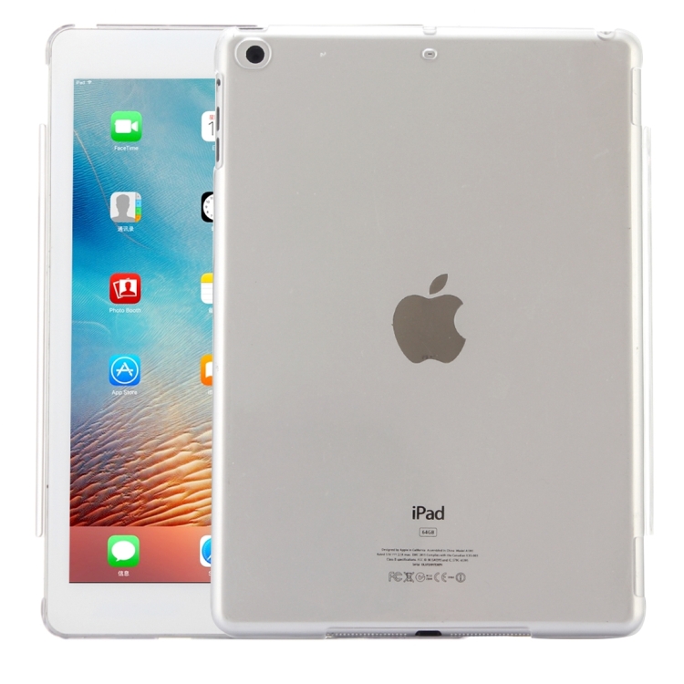 iPad 9.7 erittäin ohut PC-suojakotelo (Läpinäkyvä)