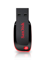 SanDisk Cruzer Blade muistitikku 16 Gt