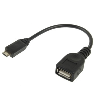 USB OTG -adapterikaapeli Samsung Galaxy S II / i9100 / S III / Galaxy Note -malleille