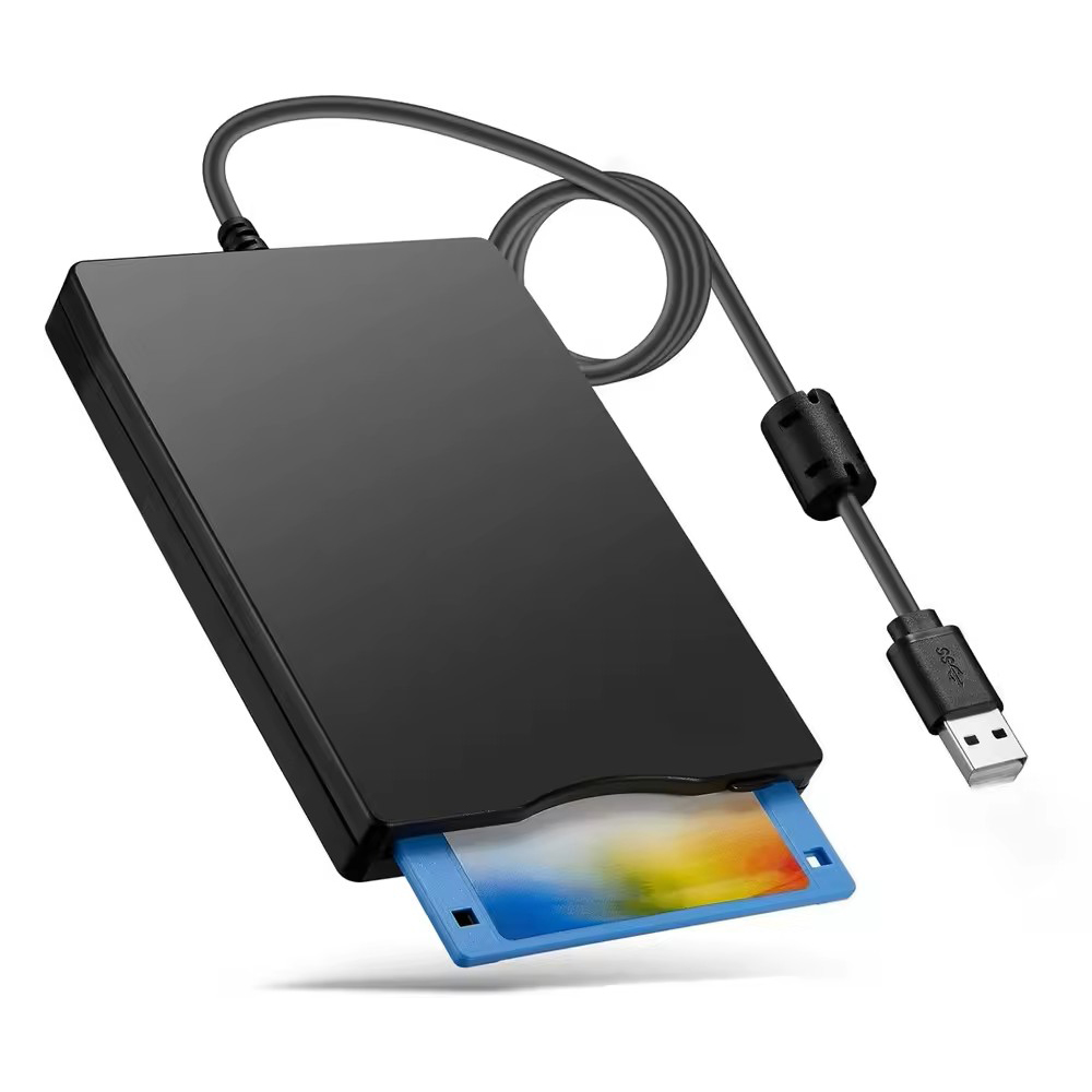 Ulkoinen USB -liitäntäinen diskettiasema