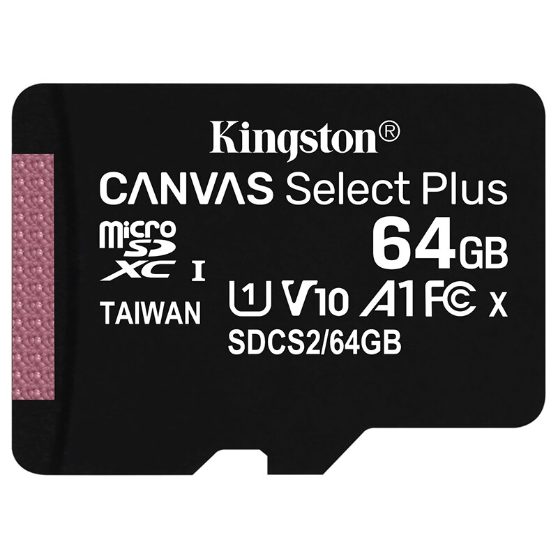 Kingston microSDXC muistikortti - Class10, 64 GB