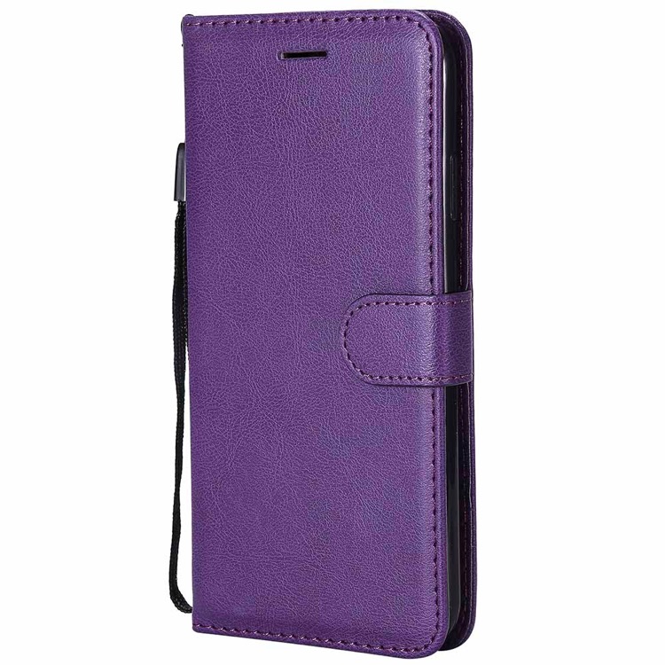 Samsung Galaxy A51 5G nahkainen suojakotelo, violetti