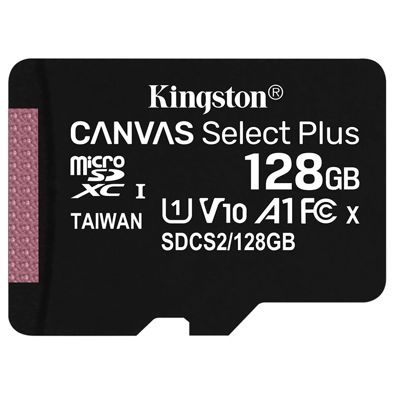 Kingston microSDXC muistikortti - Class10, 128 GB