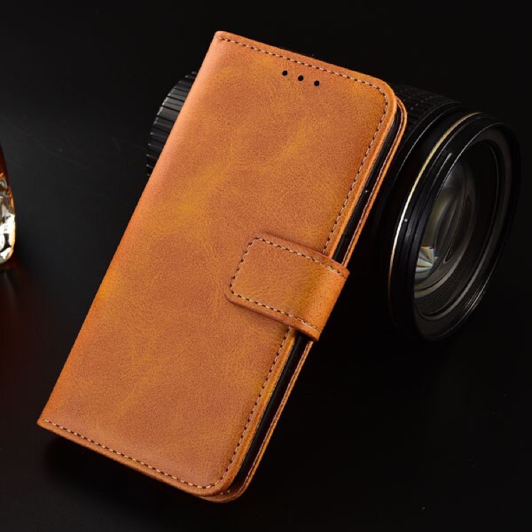 Nokia 2.2 nahkainen suojakotelo (ruskea)