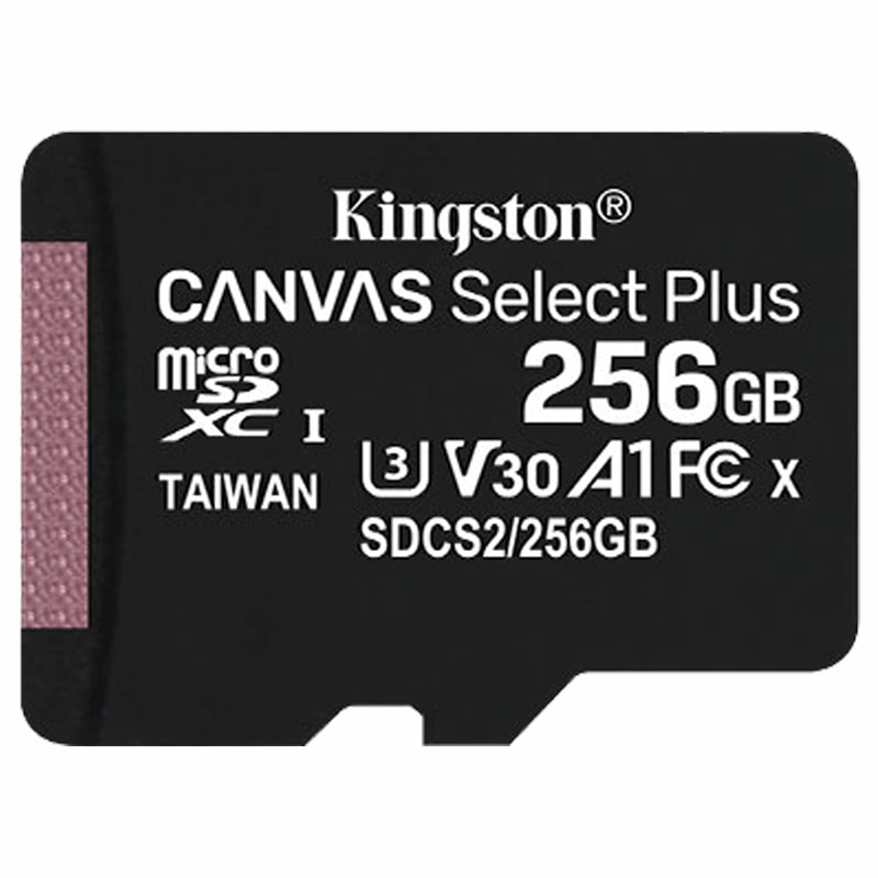 Kingston microSDXC muistikortti - Class10, 256 GB