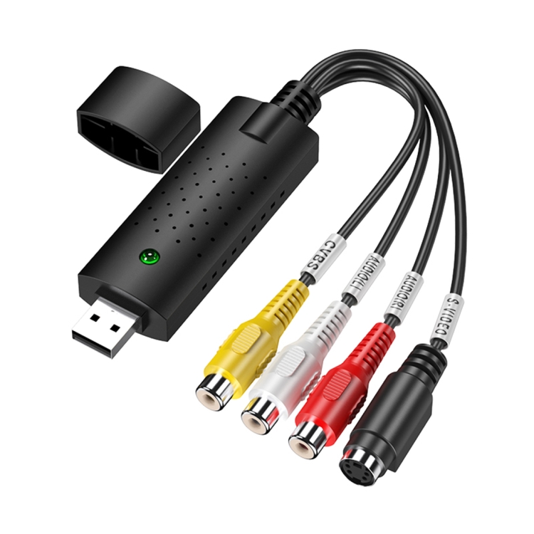 EasyCap USB 2.0 Video Capture Adapter with Video Editor Software