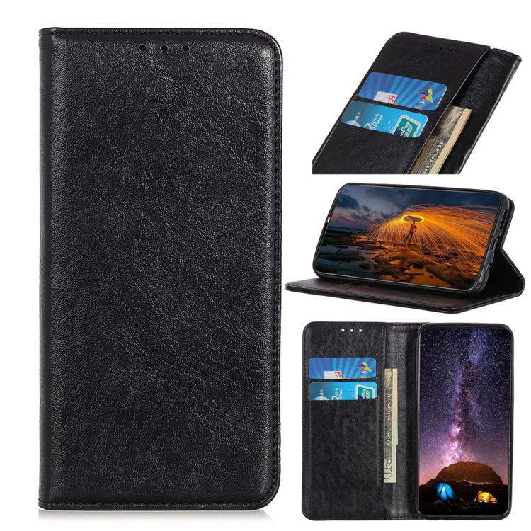 Samsung Galaxy Note 10 lompakkokotelo (musta)