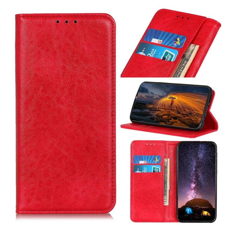 Samsung Galaxy Note10 nahkakotelo (punainen)