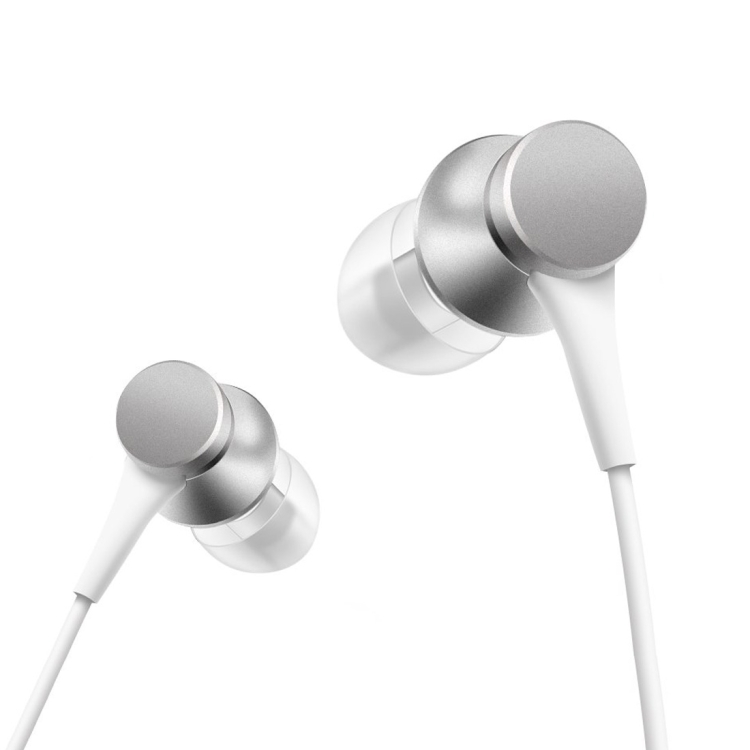 Xiaomi Mi Piston In-Ear Stereo nappikuulokkeet, hopea
